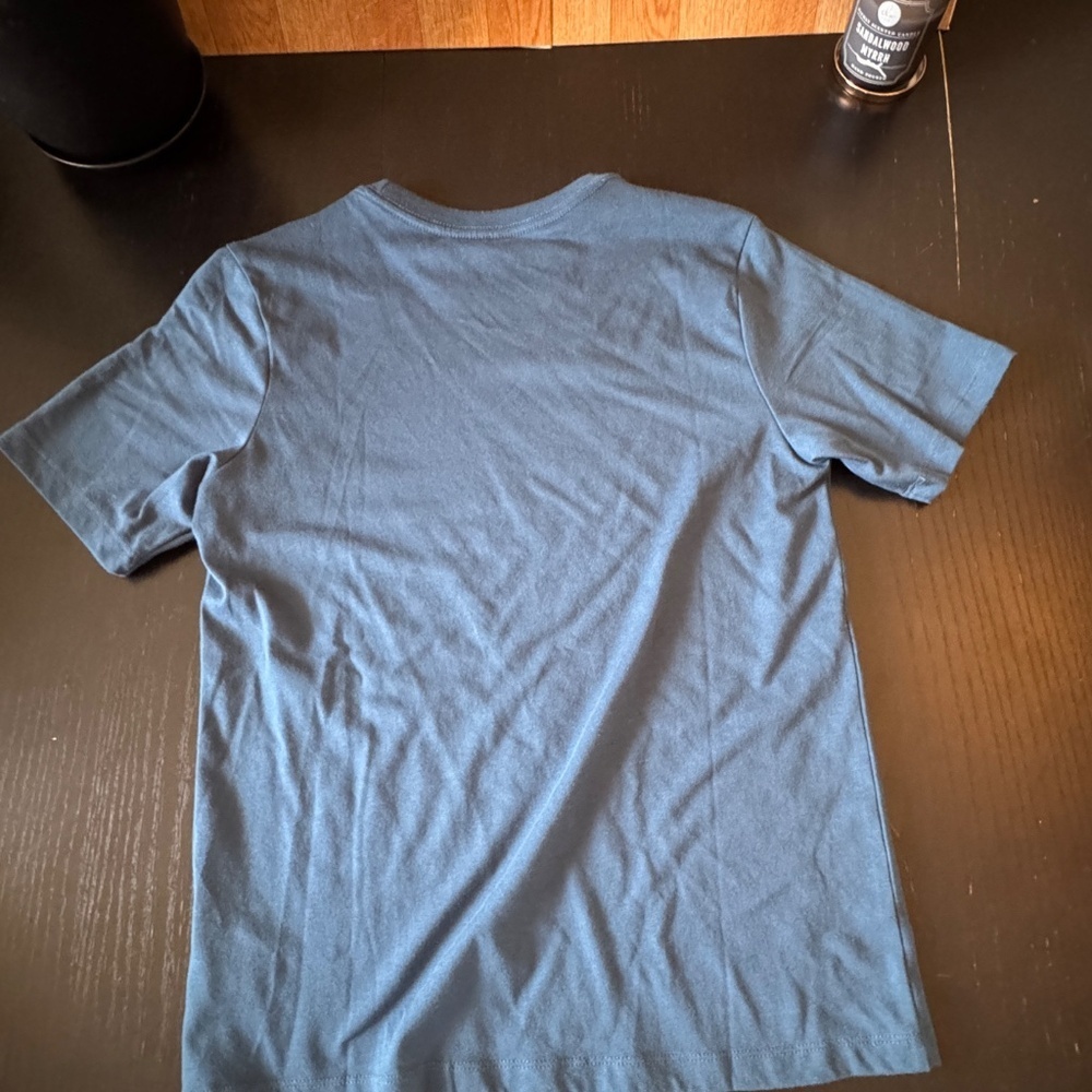 Wonder Nation Boys Blue Short Sleeve Shirt Size Large (10-12) - Picture 2 of 3